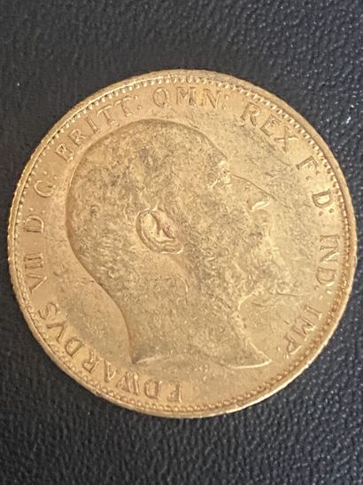 ENGLAND 1 gold coin Edward VII 1905
