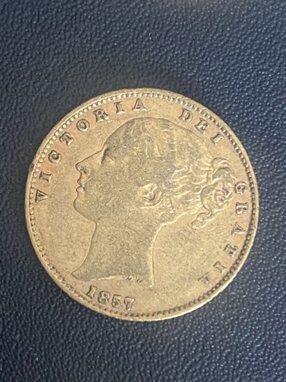ENGLAND 1 sovereign VICTORIA 1857