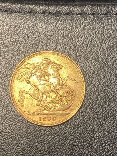 ENGLAND 1 gold sovereign VICTORIA 1896