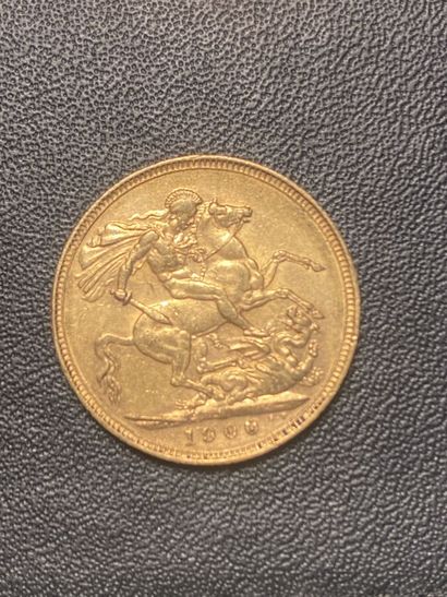ENGLAND 1 gold sovereign VICTORIA 1900
