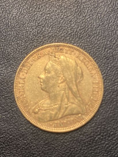 ENGLAND 1 gold sovereign VICTORIA 1895