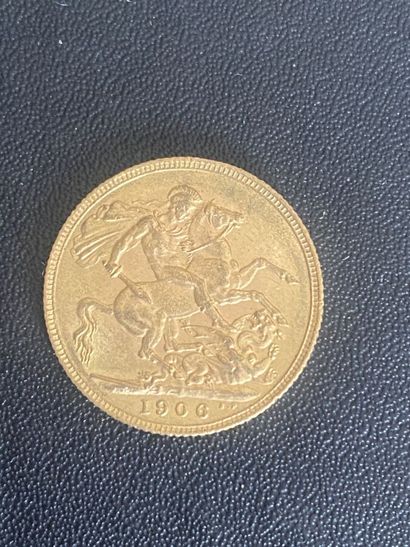 ENGLAND 1 gold coin Edward VII 1906