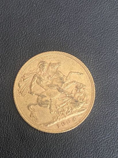 ENGLAND 1 gold coin Edward VII 1904