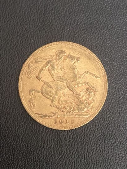 ENGLAND 1 gold coin Edward VII 1911