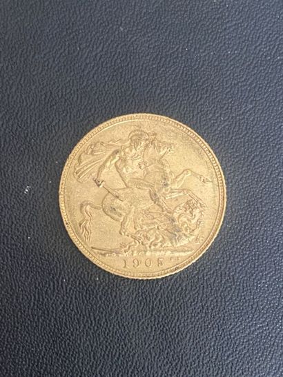 ENGLAND 1 gold coin Edward VII 1902