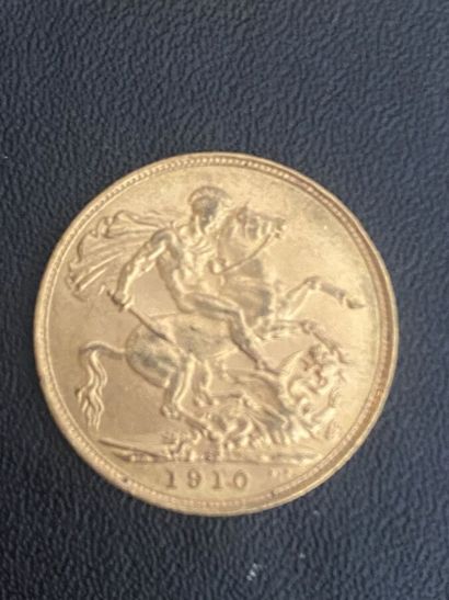 ENGLAND 1 gold coin Edward VII 1910