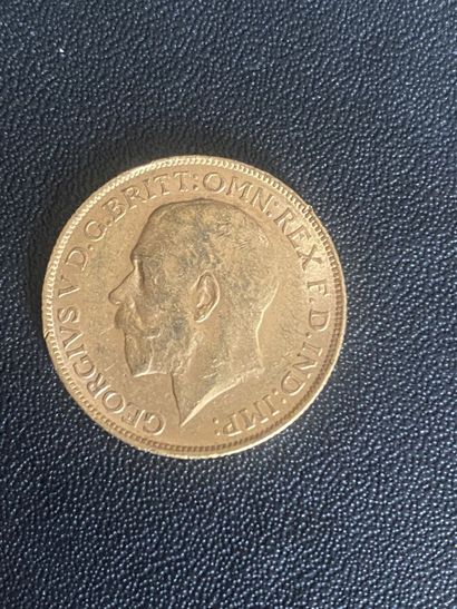 ENGLAND 1 gold coin George V 1913