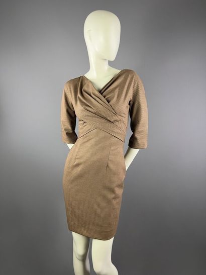 CHRISTIAN DIOR Paris - 2011- Robe En laine...