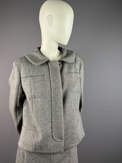 LOUIS VUITTON - Ensemble tailleur jupe en...