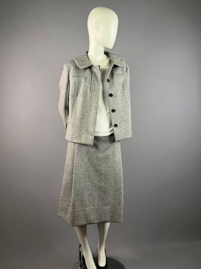 LOUIS VUITTON - Ensemble tailleur jupe en...