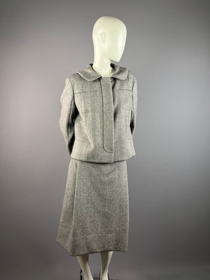 LOUIS VUITTON - Ensemble tailleur jupe en...