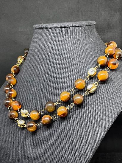 CHANEL Paris - Collection 1985 - Collier...