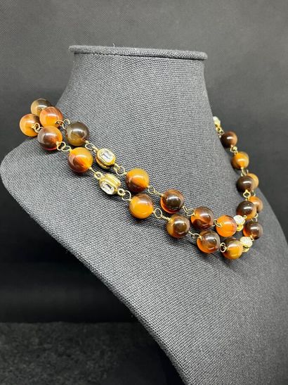 CHANEL Paris - Collection 1985 - Collier...