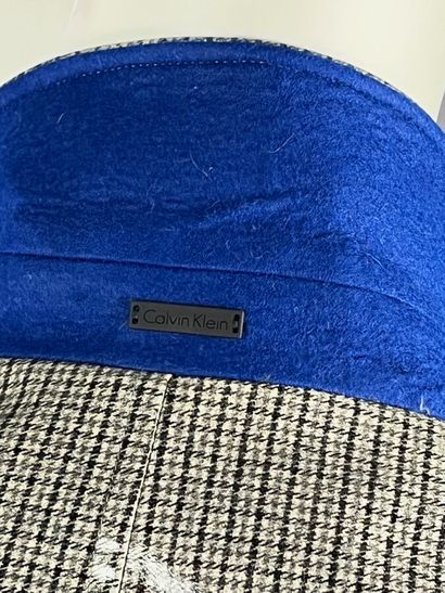 CALVIN KLEIN - Manteau en laine cirée pied...
