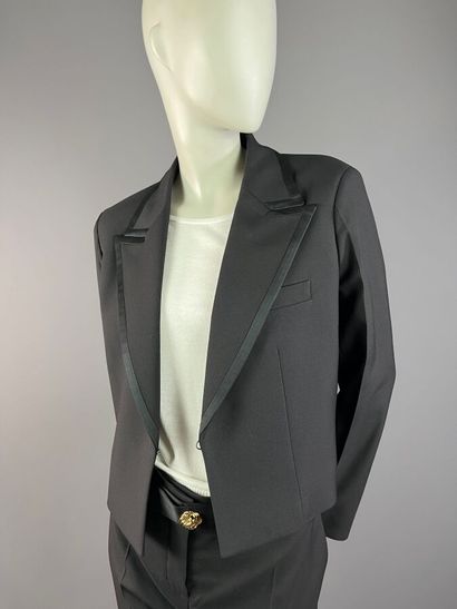 LOUIS VUITTON - Ensemble smoking noire femme...