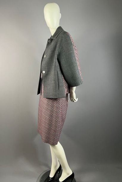 LOUIS VUITTON - Ensemble 3 pièces effet bi-faces...