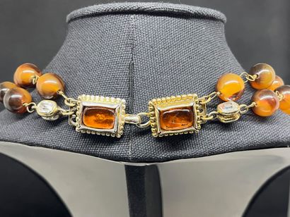 CHANEL Paris - Collection 1985 - Collier...