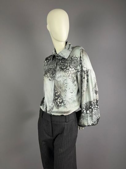 FERAUD / GEORGES RECH - Blouse en satin de...