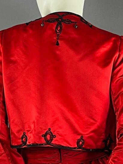 CHARLES SLUCK - Robe du soir et boléro en...