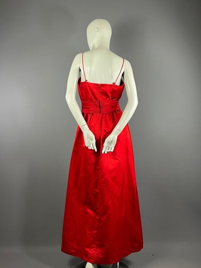 CHARLES SLUCK - Robe du soir et boléro en...