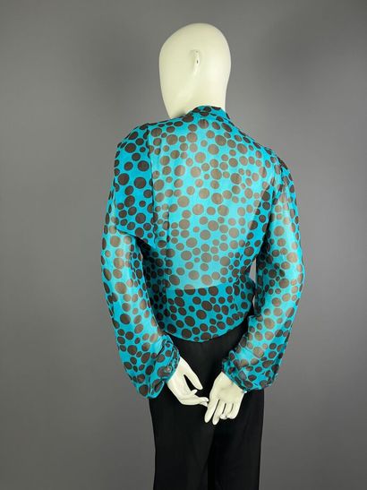 FERAUD / GEORGES RECH - chemisier transparent...
