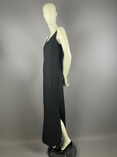MISS TORRENTE - Maxi dress noire à décor...