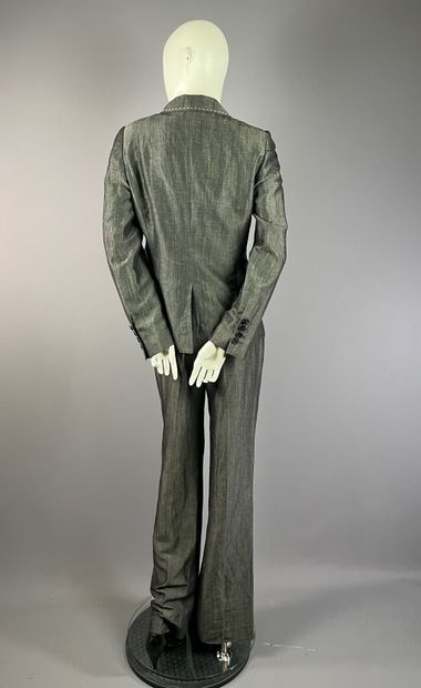 GEORGES RECH - Tailleur pantalon en laine...