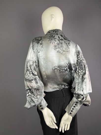 FERAUD / GEORGES RECH - Blouse en satin de...