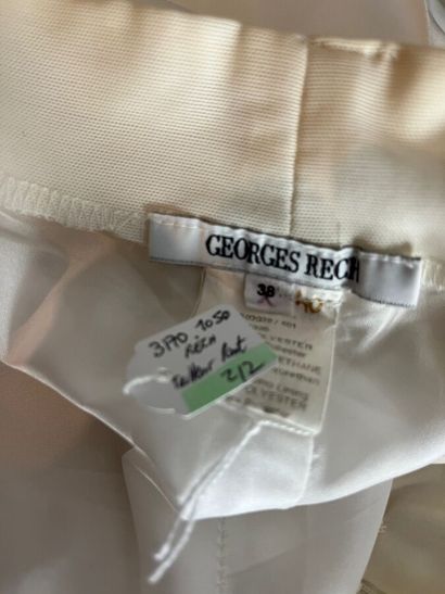 GEORGES RECH - Ensemble pantalon en crêpe...