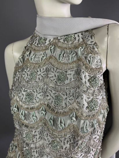 HÉLÈNE GAINVILLE -Ensemble pantalon gris...