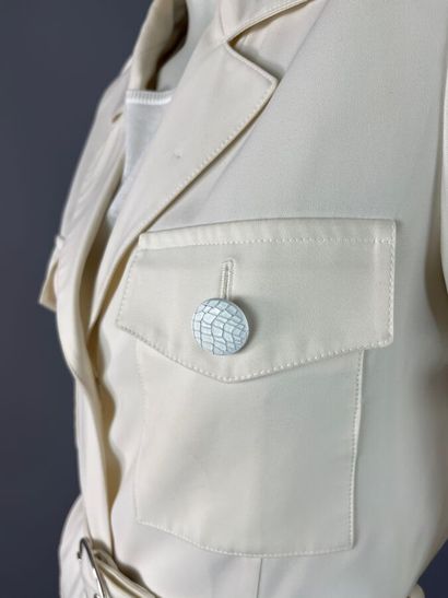 GEORGES RECH - Ensemble pantalon en crêpe...