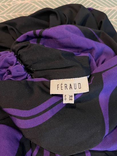 FERAUD et anonyme - Top en jersey de soie...