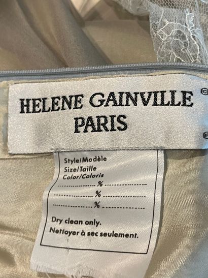 HÉLÈNE GAINVILLE PARIS - Robe du soir en...