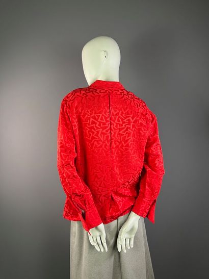 COURRÈGES / SAINT LAURENT Rive-Gauche - Blouse...