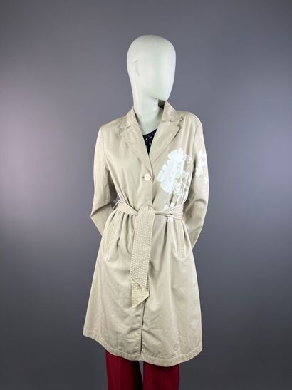 ESCADA Sport - Manteau coupe-vent beige et...