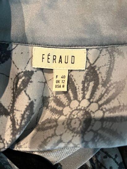 FERAUD / GEORGES RECH - Blouse en satin de...