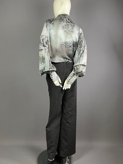 FERAUD / GEORGES RECH - Blouse en satin de...