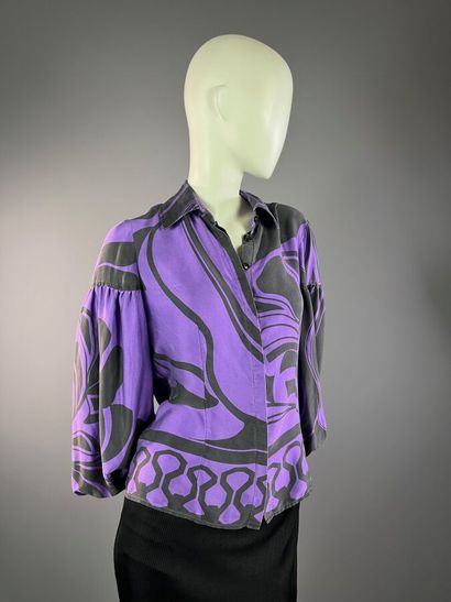 FERAUD X 2 - Blouse et débardeur en soie...