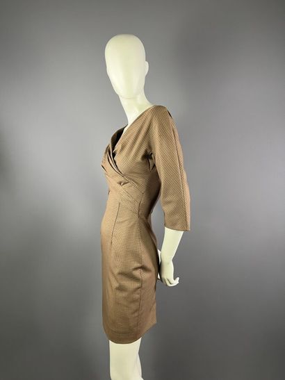 CHRISTIAN DIOR Paris - 2011- Robe En laine...