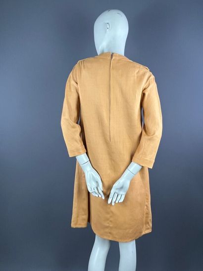 PIERRE CARDIN Création Paris - Robe en soie...