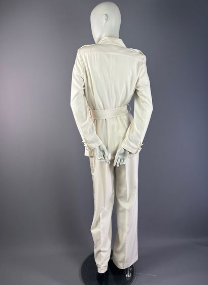 GEORGES RECH - Ensemble pantalon en crêpe...