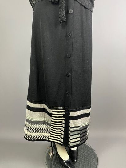 FERAUD / CHACOK - Top en dentelle et lurex...