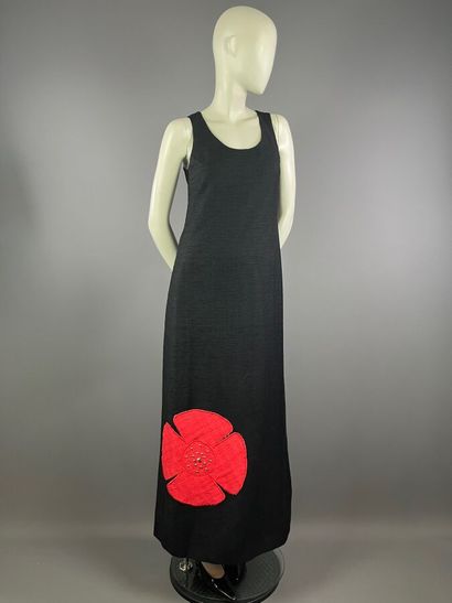MISS TORRENTE - Maxi dress noire à décor...