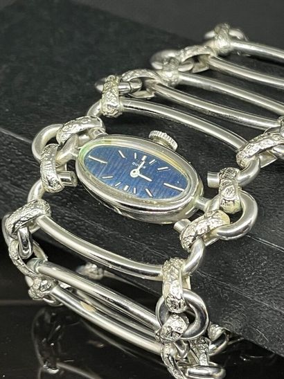 DULUX Suisse - montre dame en métal couleur...
