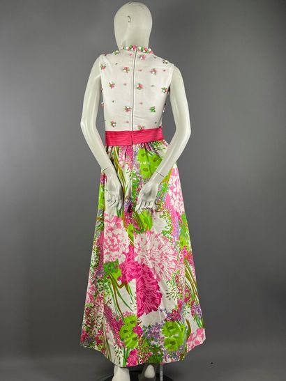 CLAUDE RIHA Cannes - Robe longue en coton...