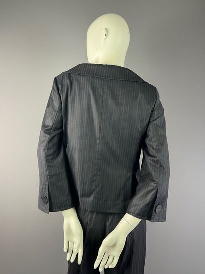 GEORGES RECH - Tailleur pantalon en laine...
