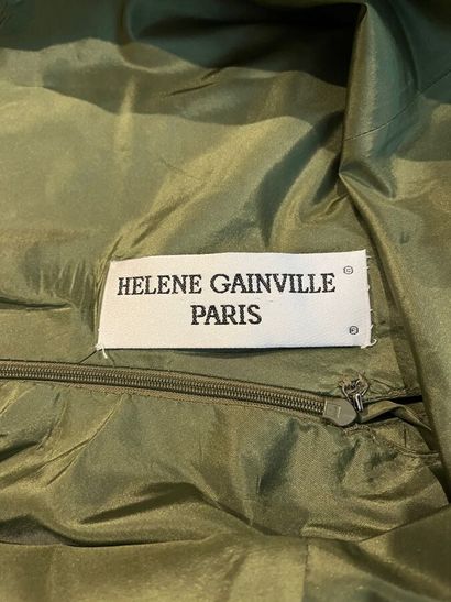 HÉLÈNE GAINVILLE - Ensemble du soir en soie...