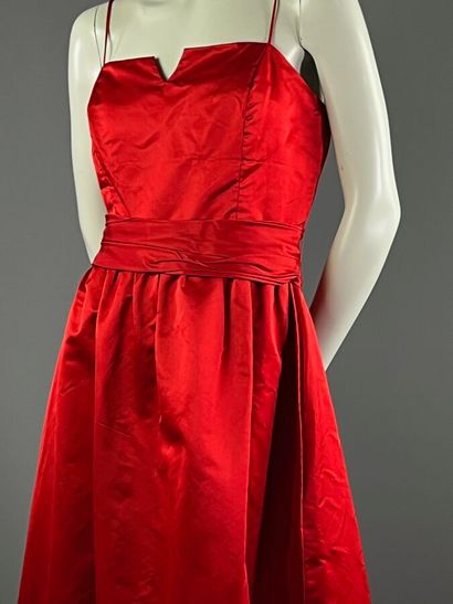 CHARLES SLUCK - Robe du soir et boléro en...