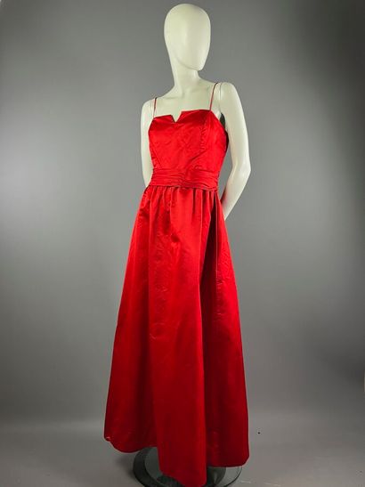 CHARLES SLUCK - Robe du soir et boléro en...