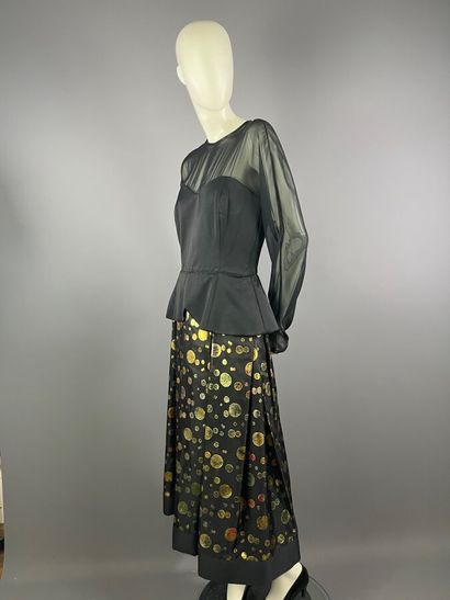 JACQUELINE LECHAT Cannes - Robe cocktail...